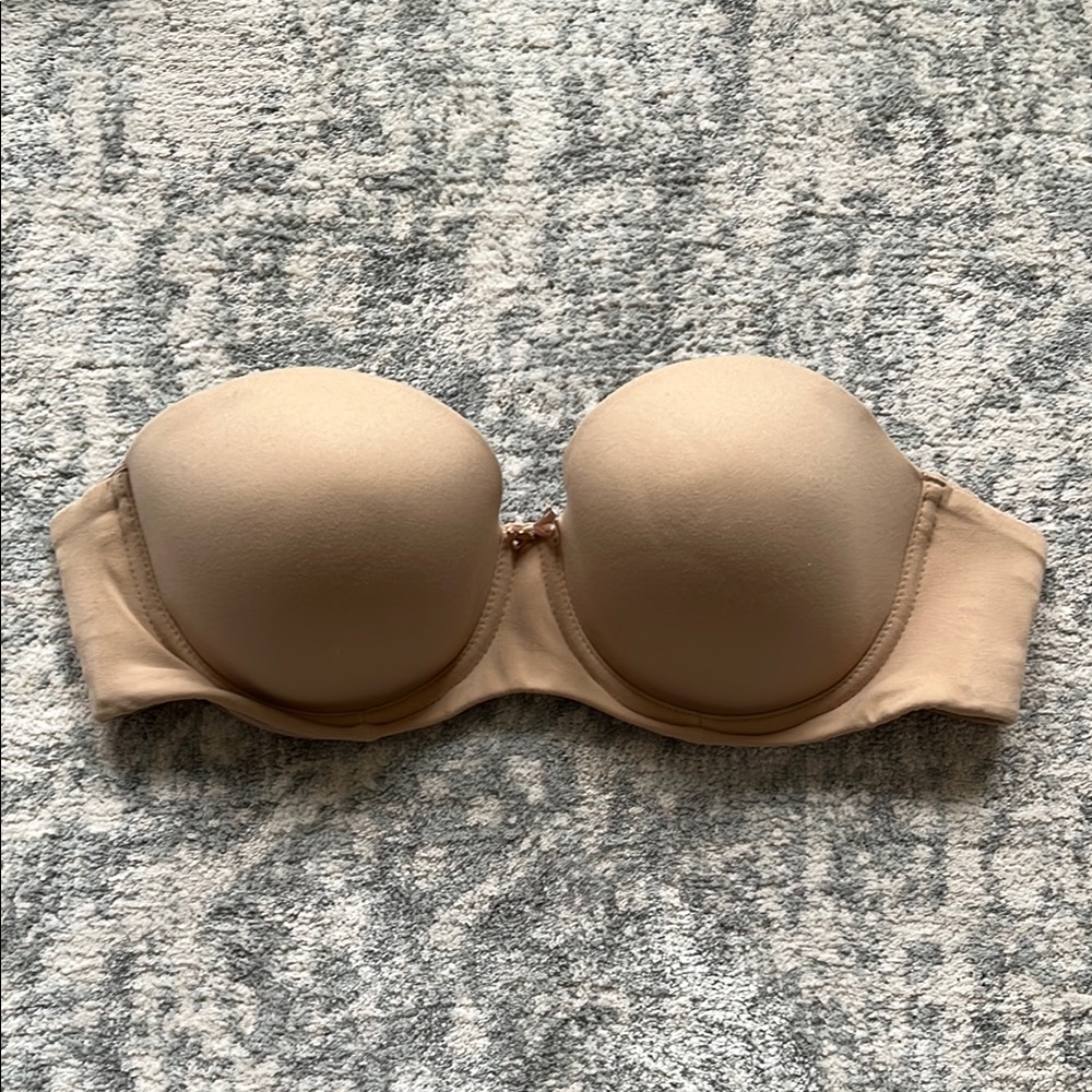 Soma Intimates Embraceable Strapless Bra, 36C, nude